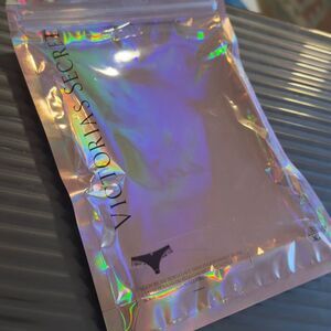 NWT (XL) Victoria’s Secret Lace Ruffle Trim Bikini Period Panties - Classic Blac